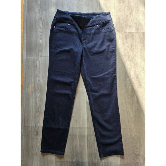 Chicos Perfect Stretch Nicky Jegging Ankle Size 00 Dark Wash Denim Womens Pants - Picture 3 of 4